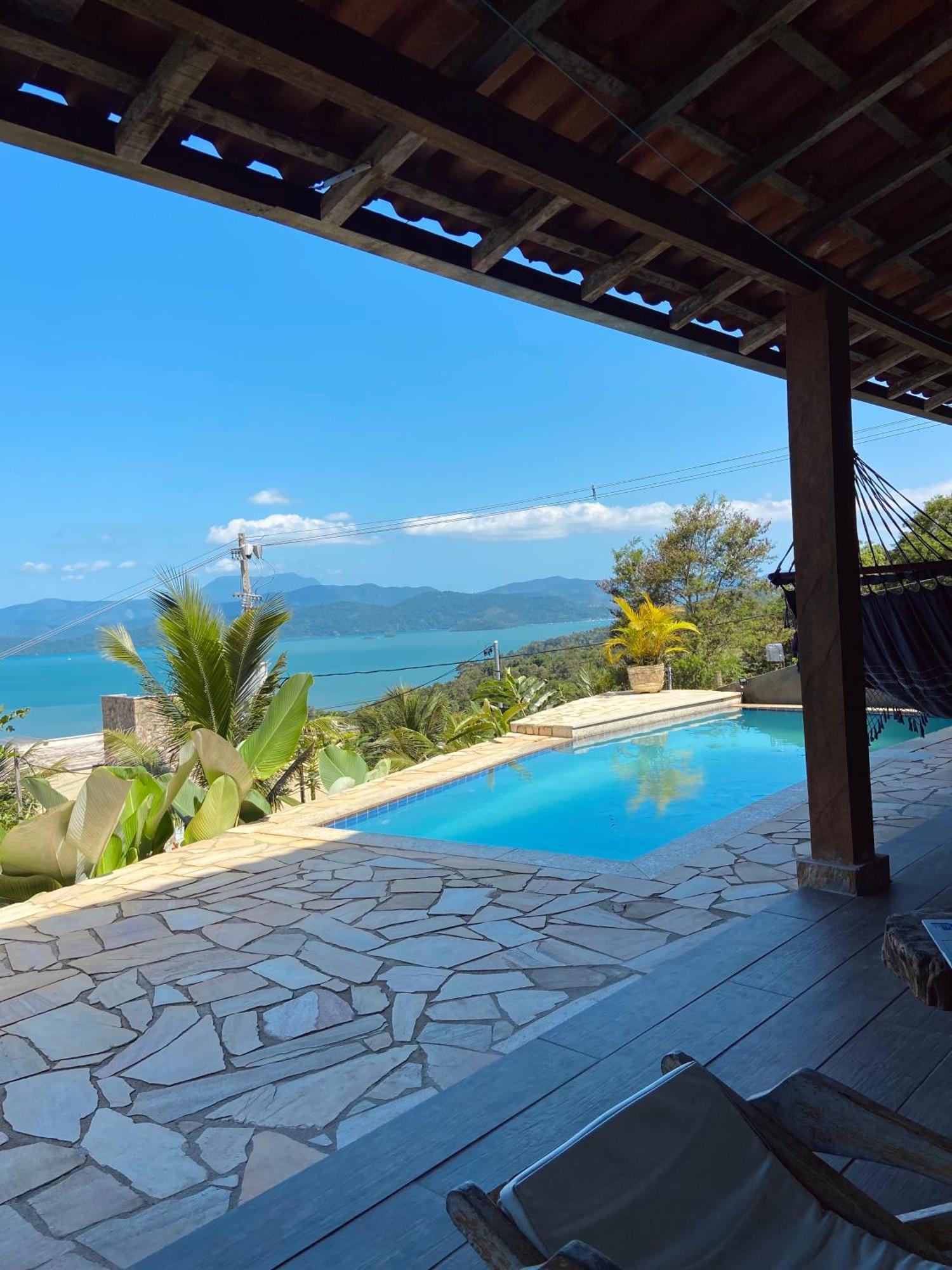 Casa Em Paraty, Piscina Com Vista Para O Mar Exterior photo